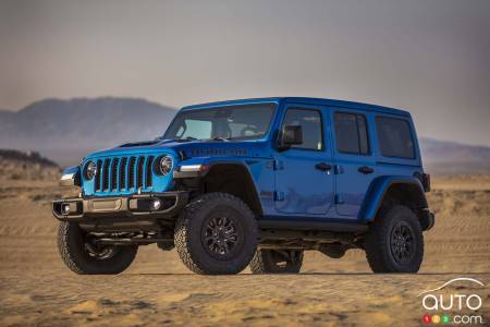 2021 Jeep Wrangler Rubicon 392, three-quarters front